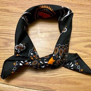 New Tito's Handmade Vodka Black Orange Bandana Neck Scarf Kerchief